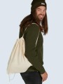 Sacs & Bagagerie à personnaliser BAGS BY JASSZ Baby Canvas Cotton Drawstring Backpack 