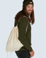 BAGS BY JASSZ Baby Canvas Cotton Drawstring Backpack Tasche personalisierbar
