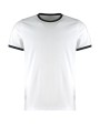 KUSTOM KIT Fashion Fit Ringer Tee T-Shirt personalisierbar