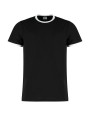 KUSTOM KIT Fashion Fit Ringer Tee T-Shirt personalisierbar