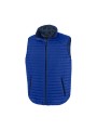 RESULT Bodywarmer THERMOQUILT recyclé royal/marine personnalisable