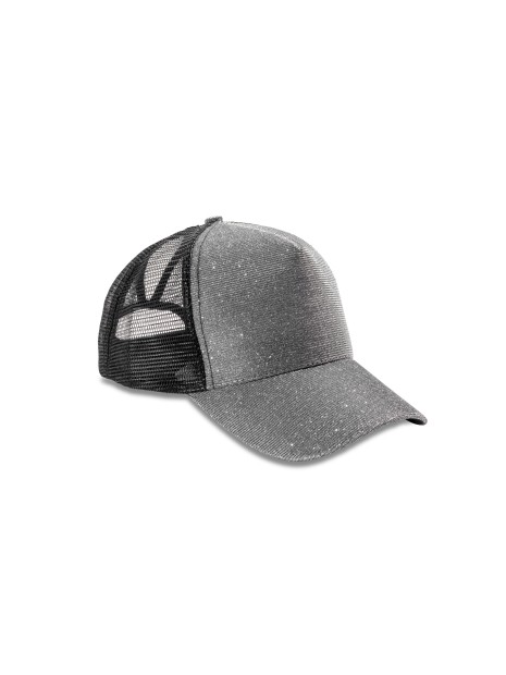 RESULT Casquette NEW YORK SPARKLE argent personnalisable