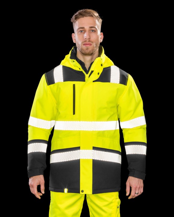 RESULT Printable Waterproof Softshell Safety Coat Softshell personalisierbar
