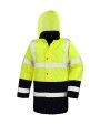 Veste personnalisable RESULT MOTORWAY 2-TONE SAFETY COAT