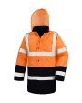 Veste personnalisable RESULT MOTORWAY 2-TONE SAFETY COAT