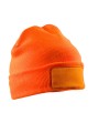 RESULT Bonnet imprimable double Tricot THINSULATE™ flo orange personnalisable