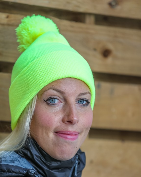 Bonnet, Écharpe & Gant personnalisable RESULT Bonnet pompon BEANIE
