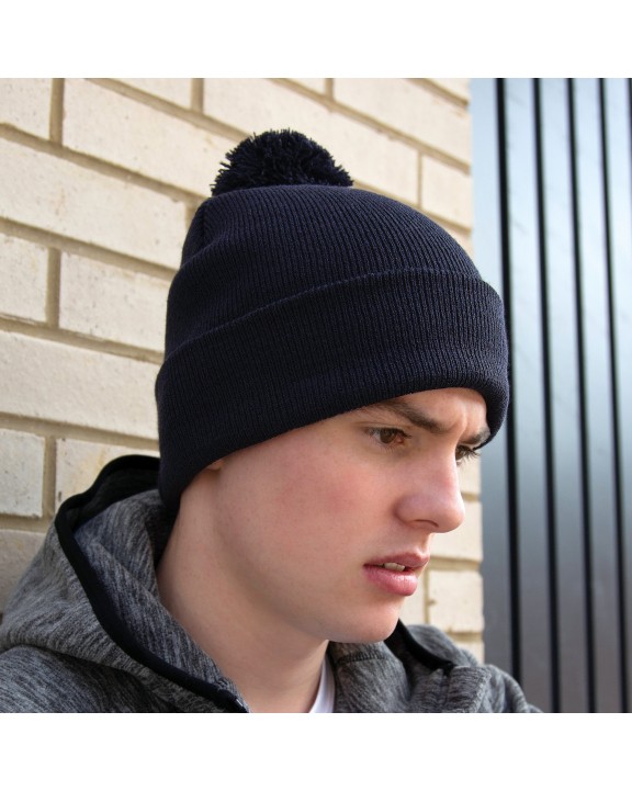 Bonnet, Écharpe & Gant personnalisable RESULT Bonnet pompon BEANIE