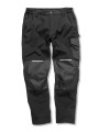 RESULT Pantalon de travail slim SOFTSHELL noir personnalisable