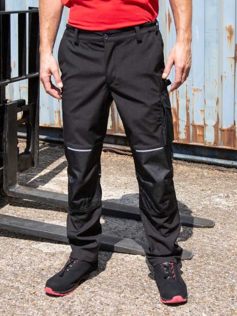 Pantalons à personnaliser RESULT Pantalon de travail slim SOFTSHELL 