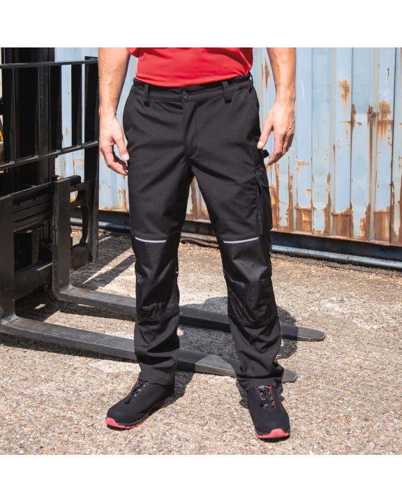 RESULT Slim Fit-Arbeitshose Softshell Hose personalisierbar