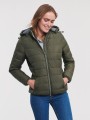 Vestes à personnaliser RUSSELL LADIES' NANO JACKET Dark Olive