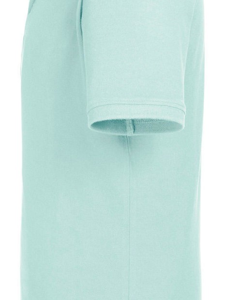 Polos à personnaliser RUSSELL MEN'S PURE ORGANIC POLO aqua