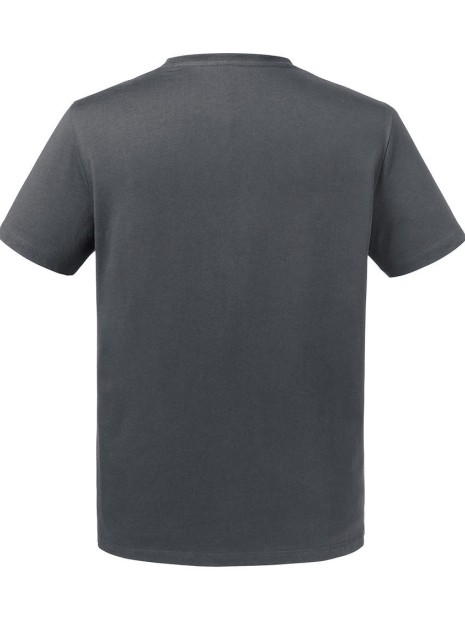 T-Shirts à personnaliser RUSSELL MEN'S PURE ORGANIC HEAVY TEE gris convoi