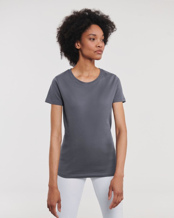 T-shirt RUSSELL LADIES' PURE ORGANIC HEAVY TEE voor bedrukking &amp; borduring