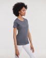 T-shirt RUSSELL LADIES' PURE ORGANIC HEAVY TEE voor bedrukking &amp; borduring