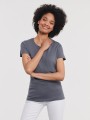 T-Shirts à personnaliser RUSSELL LADIES' PURE ORGANIC HEAVY TEE gris convoi