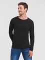 T-Shirts à personnaliser RUSSELL PURE ORGANIC LONG SLEEVES noir