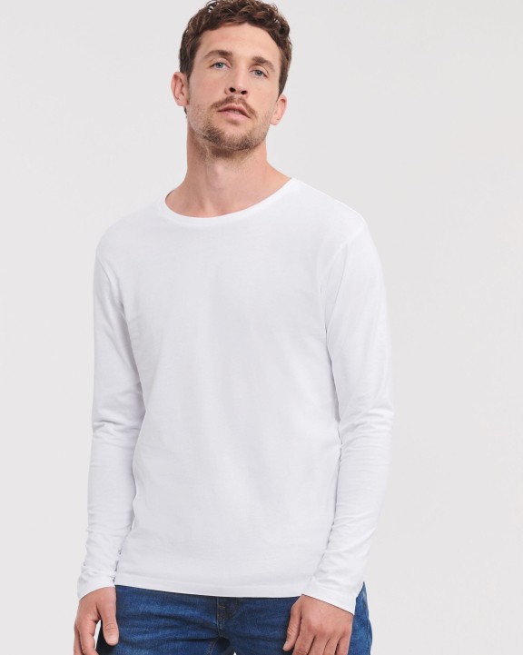 RUSSELL PURE ORGANIC LONG SLEEVES T-Shirt personalisierbar