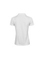 TEE JAYS WOMENS LUXURY STRETCH V-NECK POLO blanc personnalisable