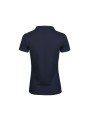 TEE JAYS WOMENS LUXURY STRETCH V-NECK POLO bleu marine personnalisable