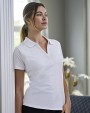 Polo's TEE JAYS WOMENS LUXURY STRETCH V-NECK POLO voor bedrukking &amp; borduring