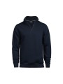 TEE JAYS HALF ZIP SWEATSHIRT bleu marine personnalisable