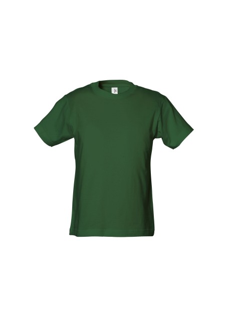 TEE JAYS JUNIOR POWER TEE forest green personnalisable