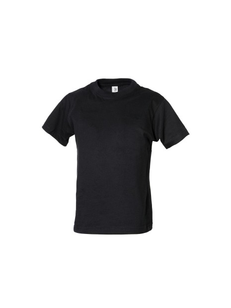 TEE JAYS JUNIOR POWER TEE noir personnalisable