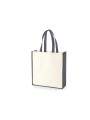 WESTFORDMILL GALLERY CANVAS TOTE natural/graphite grey personnalisable