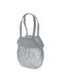 WESTFORDMILL Filet à provisions en coton bio PURE GREY personnalisable