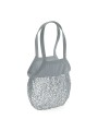 WESTFORDMILL Filet à provisions en coton bio PURE GREY personnalisable