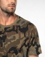 T-shirt personnalisable KARIBAN T-shirt camo manches courtes homme