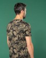 T-shirt personnalisable KARIBAN T-shirt camo manches courtes homme