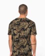 T-shirt personnalisable KARIBAN T-shirt camo manches courtes homme