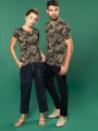 T-Shirts à personnaliser KARIBAN T-shirt camo manches courtes homme 