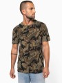 T-Shirts à personnaliser KARIBAN T-shirt camo manches courtes homme 