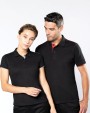 Polo personnalisable WK. DESIGNED TO WORK Polo Day To Day contrasté manches courtes homme