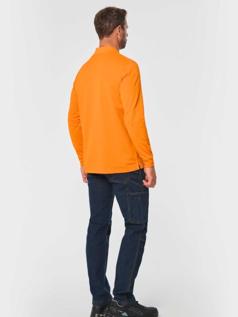 Polos à personnaliser WK. DESIGNED TO WORK Polo manches longues homme 