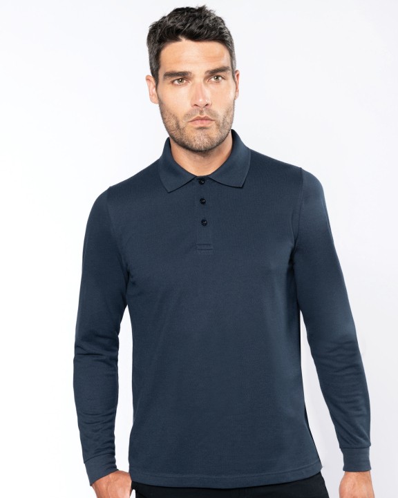 Polo personnalisable WK. DESIGNED TO WORK Polo manches longues homme