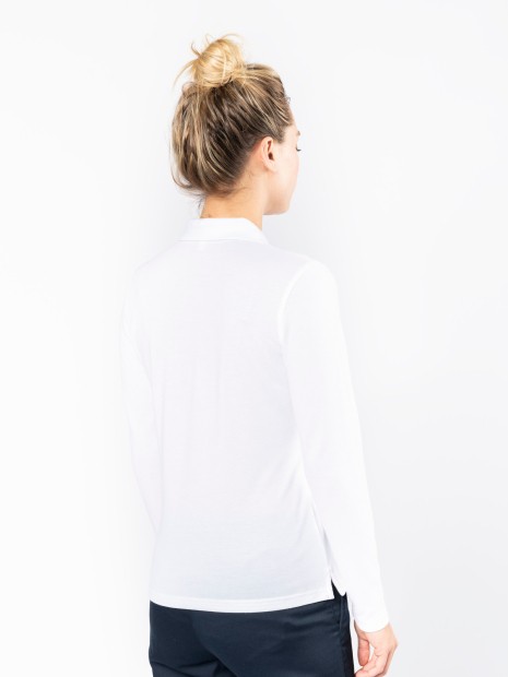 Polos à personnaliser WK. DESIGNED TO WORK Polo manches longues femme 