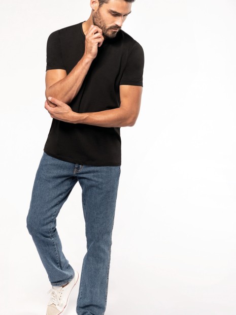T-Shirts à personnaliser KARIBAN T-shirt col rond manches courtes homme 