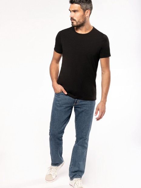T-Shirts à personnaliser KARIBAN T-shirt col rond manches courtes homme 