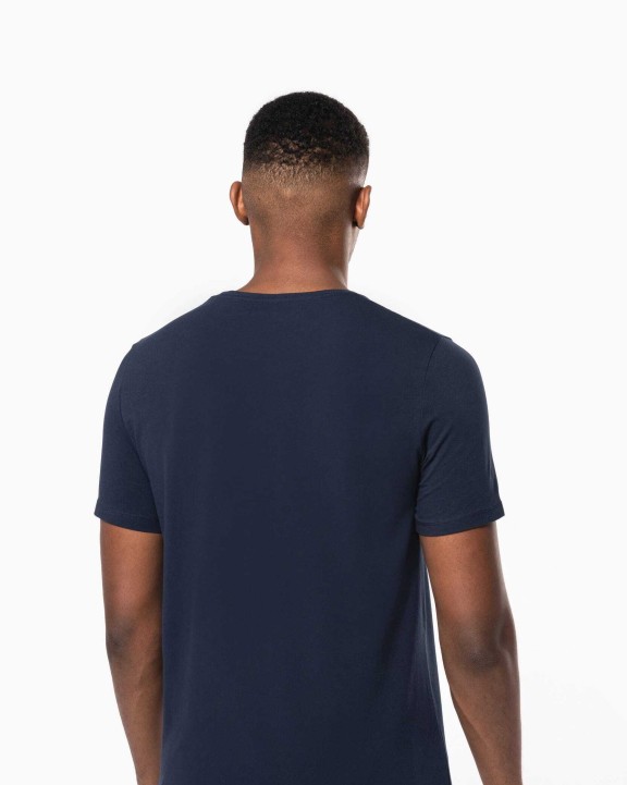 KARIBAN Kurzarm-T-Shirt mit Rundhalsausschnitt T-Shirt personalisierbar