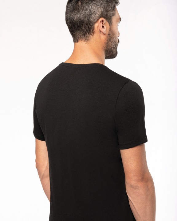 KARIBAN Kurzarm-T-Shirt mit Rundhalsausschnitt T-Shirt personalisierbar