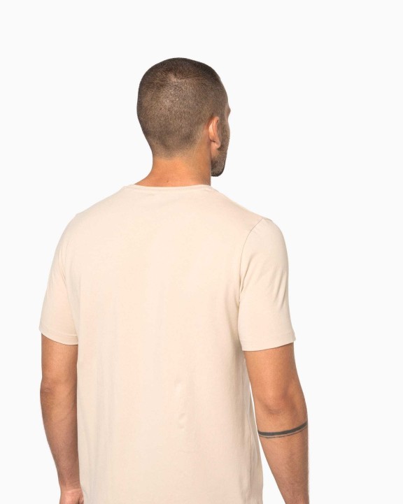 KARIBAN Kurzarm-T-Shirt mit Rundhalsausschnitt T-Shirt personalisierbar