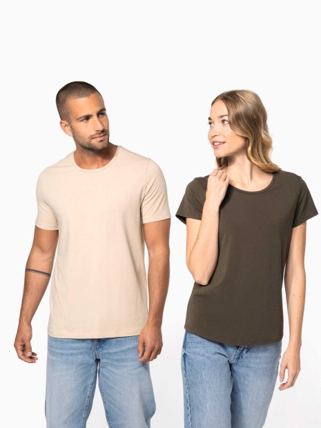 T-Shirts à personnaliser KARIBAN T-shirt col rond manches courtes femme 