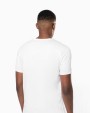 KARIBAN Kurzarm-T-Shirt mit V-Ausschnitt T-Shirt personalisierbar