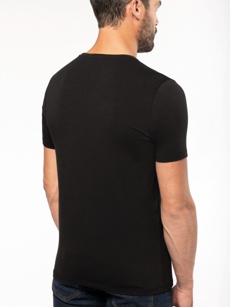 T-Shirts à personnaliser KARIBAN T-shirt manches courtes col V homme 