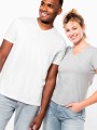 T-Shirts à personnaliser KARIBAN T-shirt col V manches courtes femme 